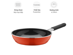 Chảo chống dính WMF Fusiontec 24cm (Đỏ)