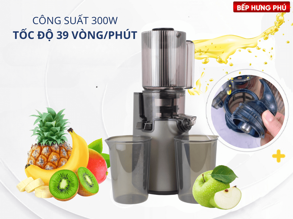 Công nghệ ép chậm hiệu suất cao