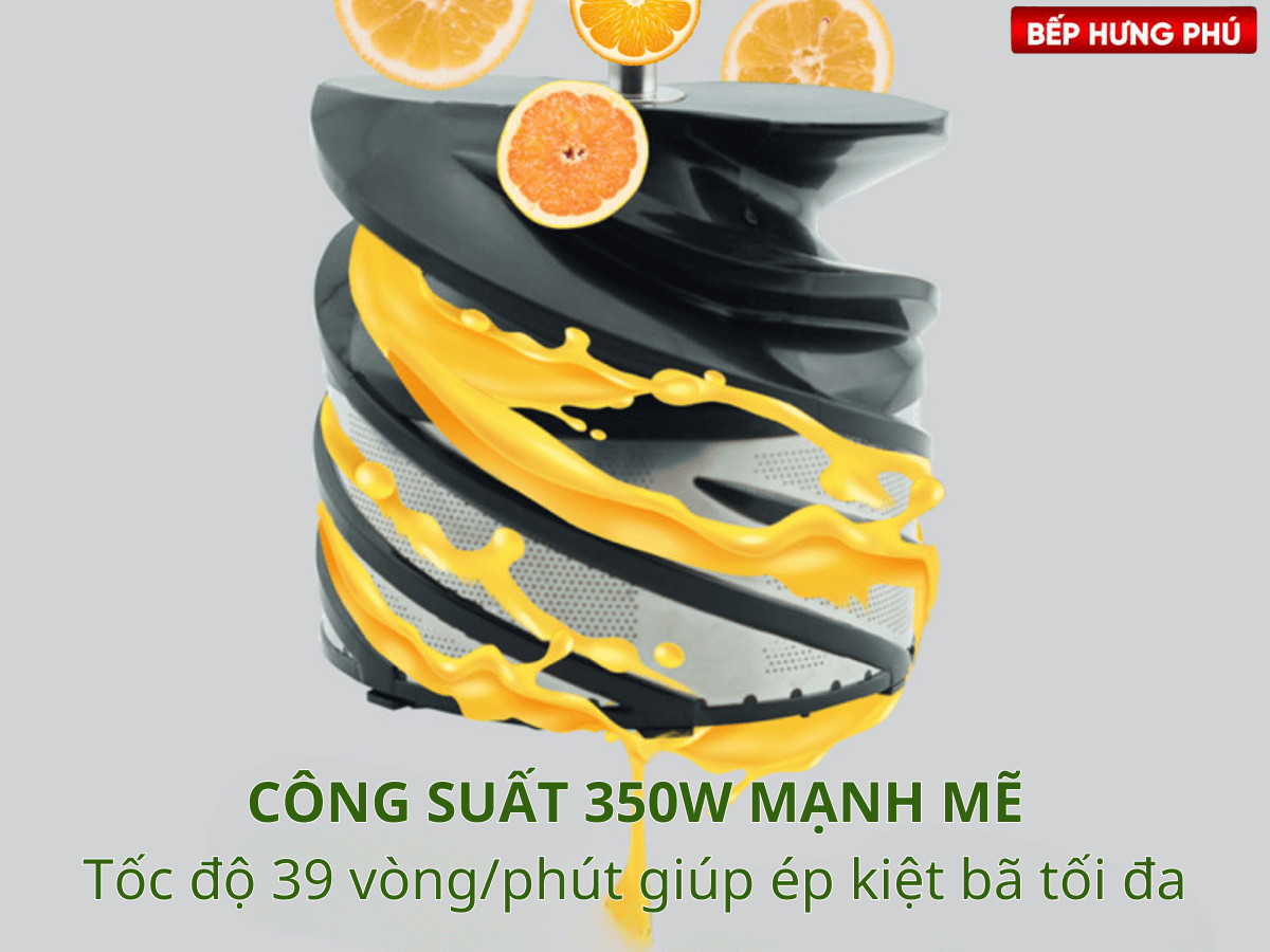 Công nghệ ép chậm hiệu suất cao