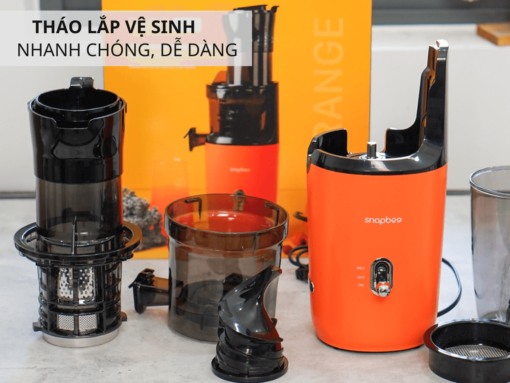 máy ép chậm snapbee s300 elite(cam) (4) Dễ dàng tháo lắp và vệ sinh
