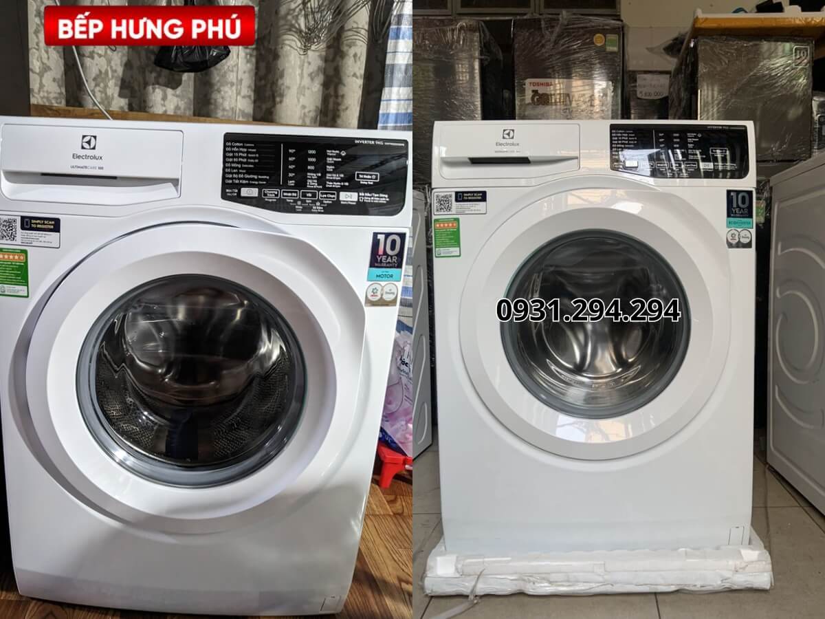 Máy giặt Electrolux EWF9025DQWB Inverter 9 kg