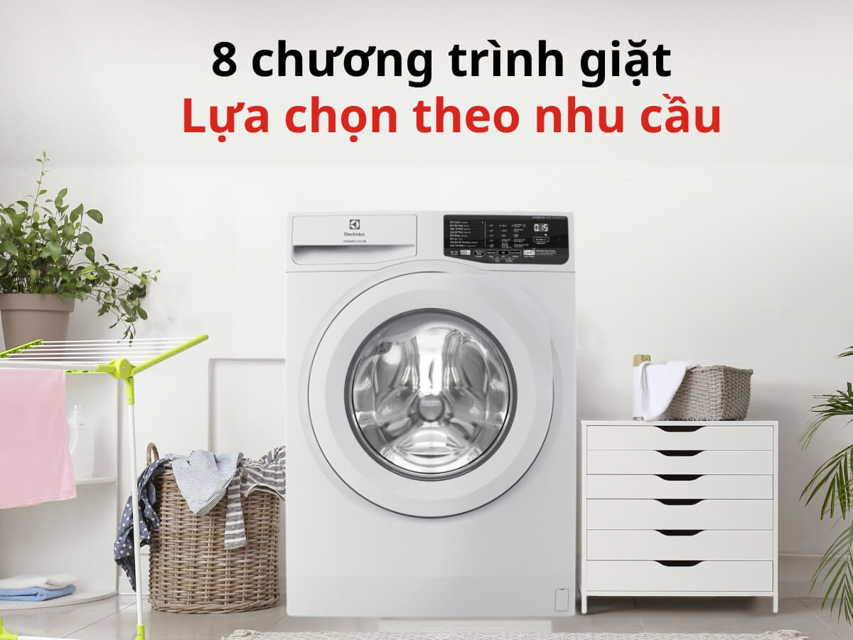 Đa dạng chương trình giặt