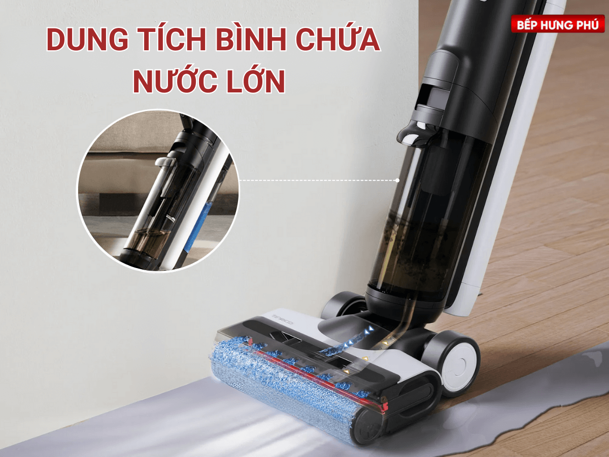 Dung tích bình chứa nước lớn