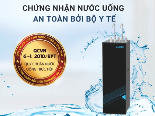 Nước sau lọc đạt chuẩn nước uống tinh khiết đóng chai
