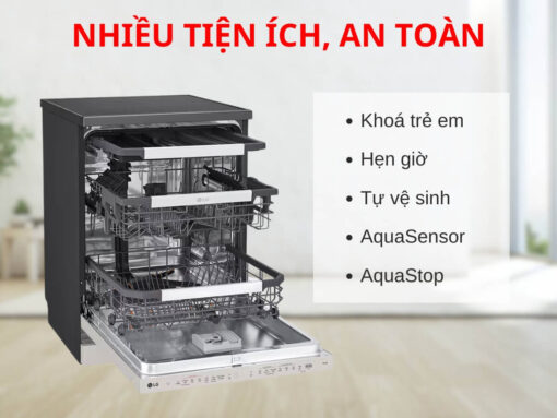 Nhiều tính năng tiện ích, an toàn