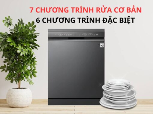 máy rửa chén lg ldt14bla4 (5) Đa dạng chương trình rửa