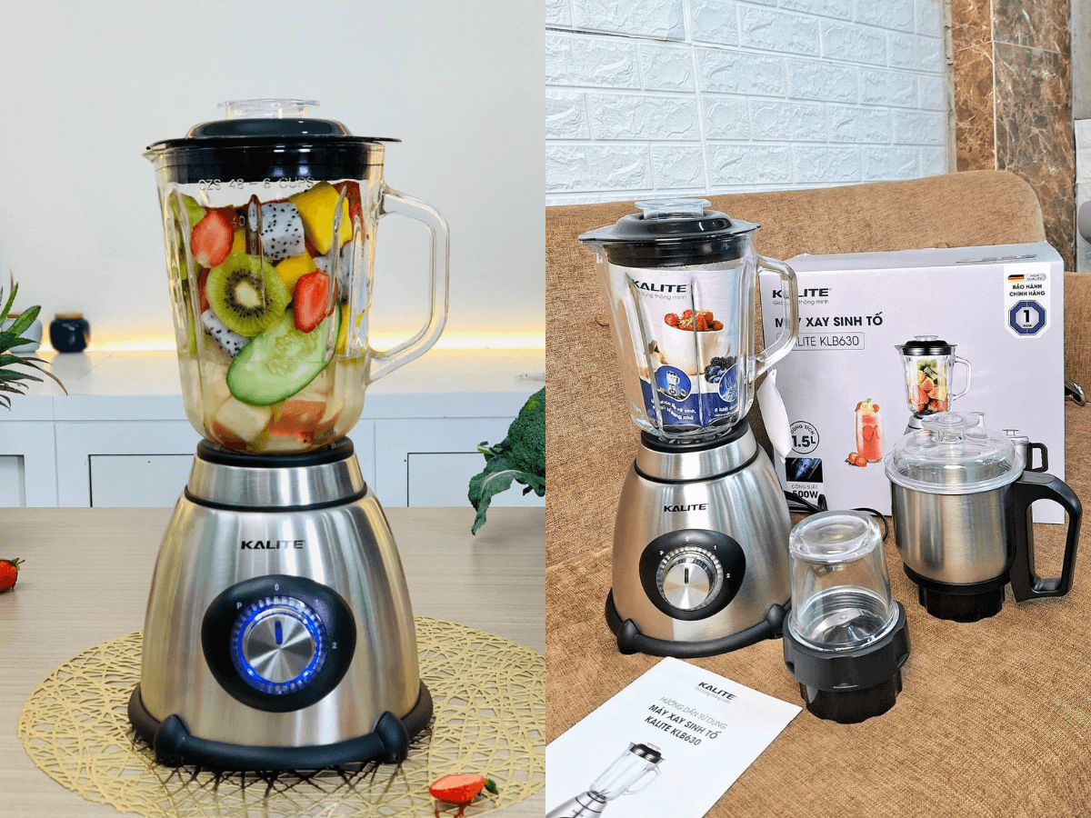máy xay sinh tố Kalite KLB630