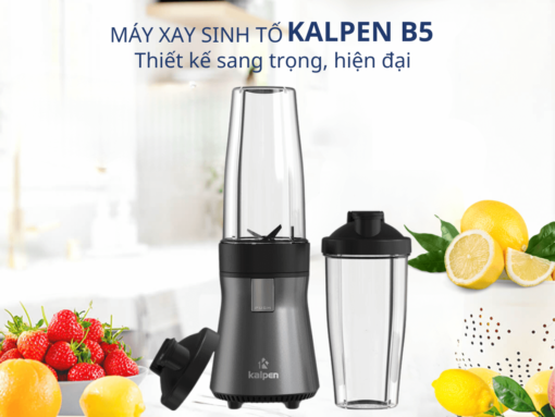 Máy xay sinh tố Kalpen B5 thiết kế hiện đại, dễ sử dụng