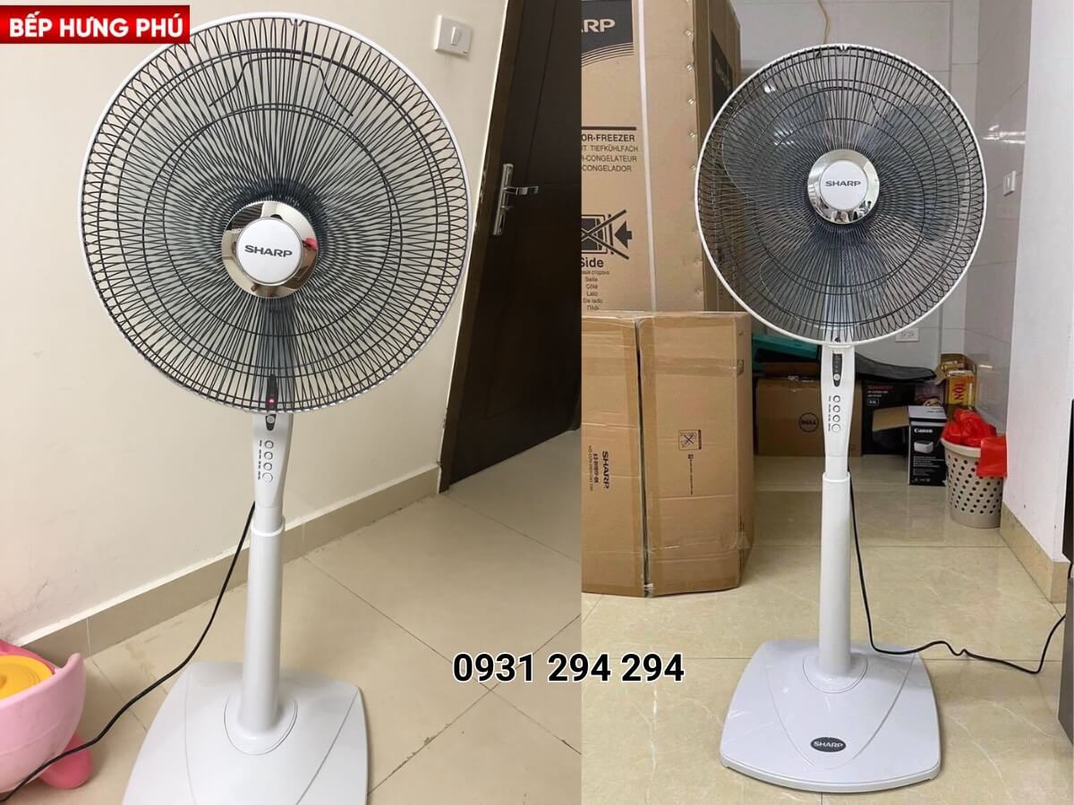 Quạt đứng Sharp PJ-S40RV-LG tại nhà khách hàng