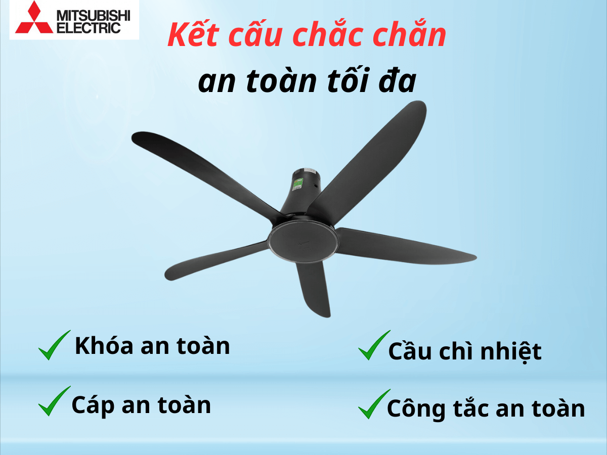 Kết cấu chắc chắn, an toàn tối đa