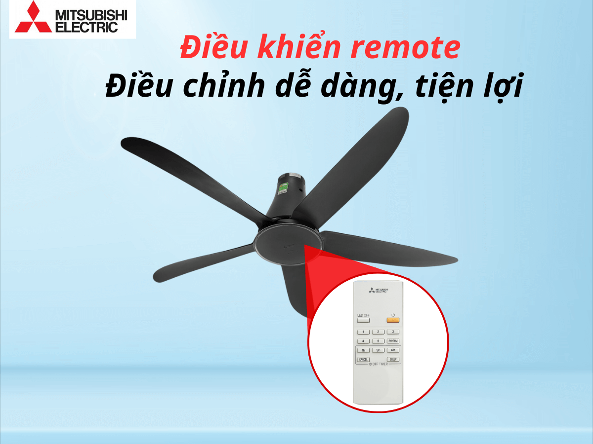 Điều khiển từ xa tiện lợi