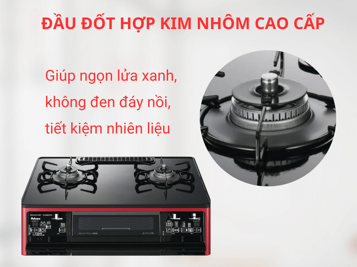 Đầu đốt hợp kim nhôm cao cấp