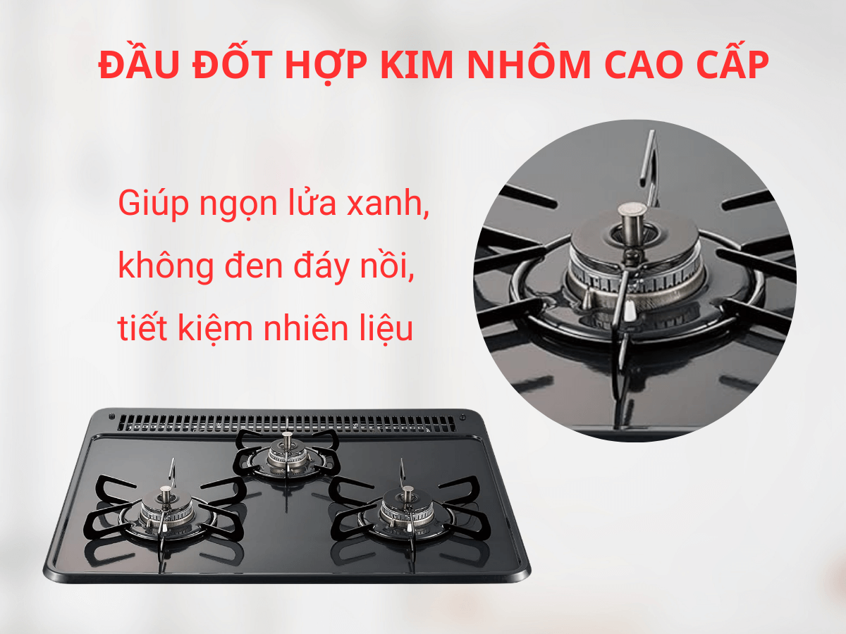 Đầu đốt hợp kim nhôm cao cấp
