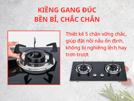 Kiềng gang đúc bền chắc