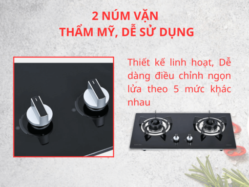 Núm vặn thẩm mỹ, dễ sử dụng