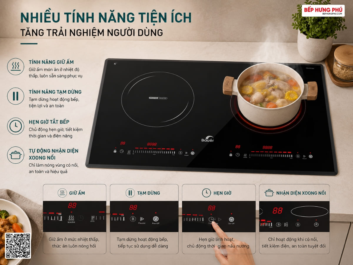bếp từ bauer be 1060id plus