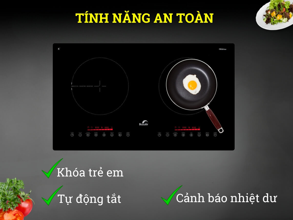 Tính năng an toàn bảo vệ cho cả gia đình