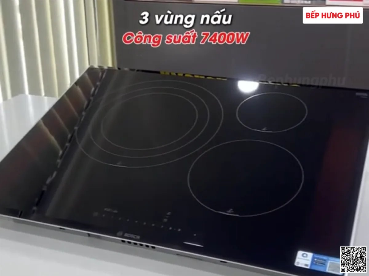 Bếp từ Bosch PID775HC1E 3 vùng nấu công suất 7400W