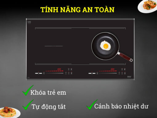 Tính năng an toàn bảo vệ cho cả gia đình