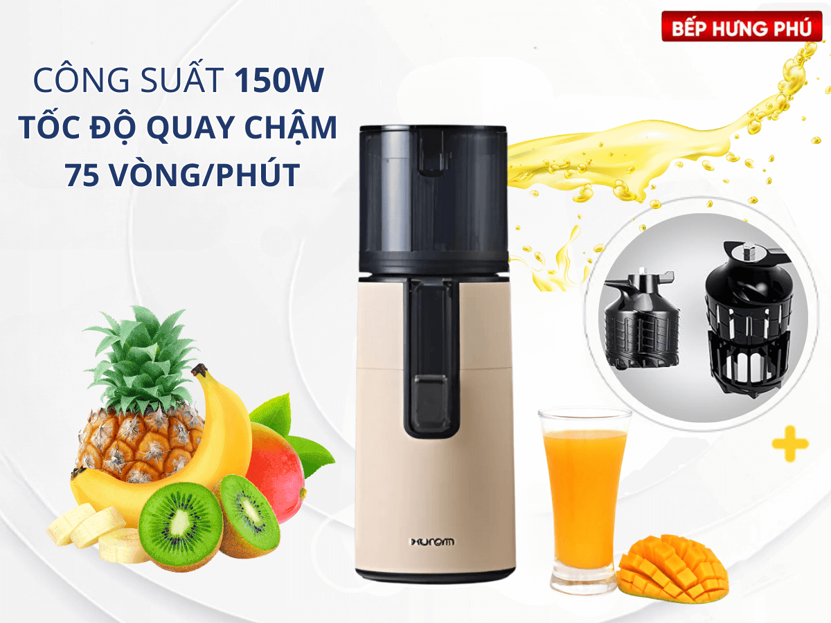 Công nghệ ép chậm hiệu suất cao