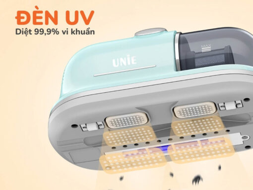 Bộ lọc kép lọc bụi mịn và đèn UV diệt khuẩn 99,99%