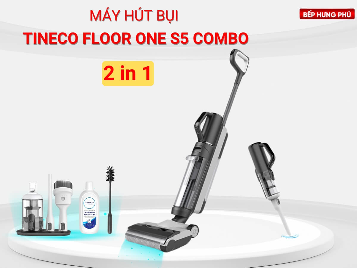 máy hút bụi lau nhà tineco floor one s5 combo