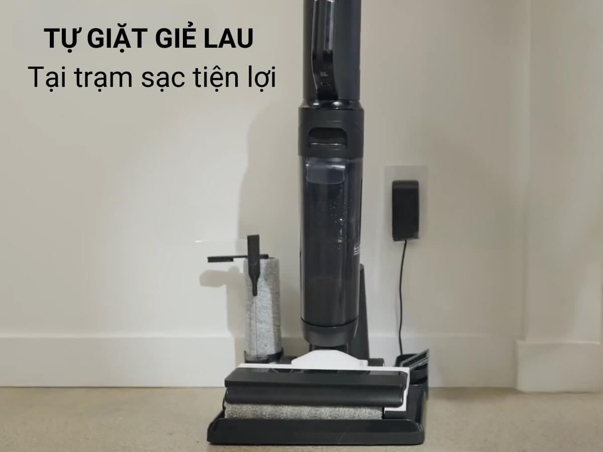 Tự giặt giẻ lau tiện lợi