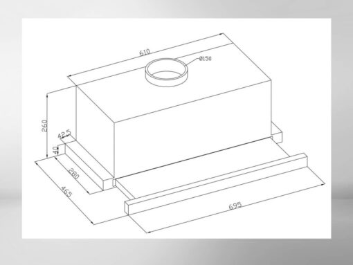 máy hút mùi arber ab700kb Máy hút mùi Arber Smart AB-700KD