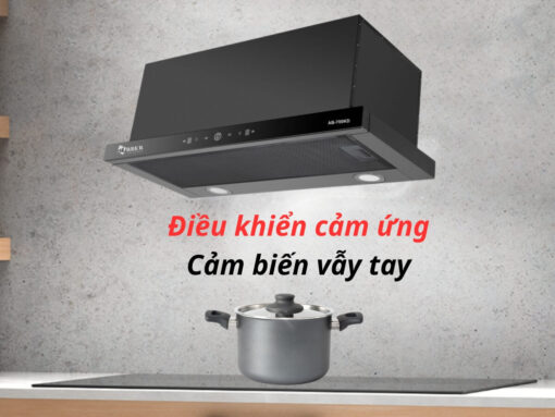 máy hút mùi arber smart ab-700kd (4) Điều khiển cảm ứng & cảm biến vẫy tay