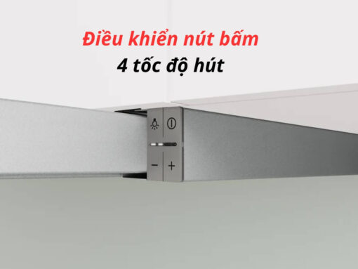 Điều khiển nút bấm 4 tốc độ hút