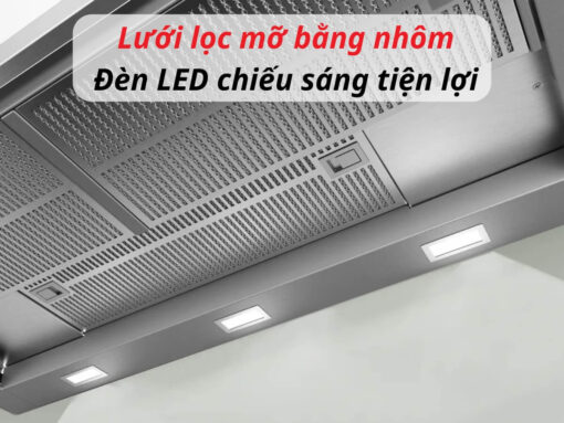 Lưới lọc mỡ bằng nhôm dễ tháo lắp, vệ sinh