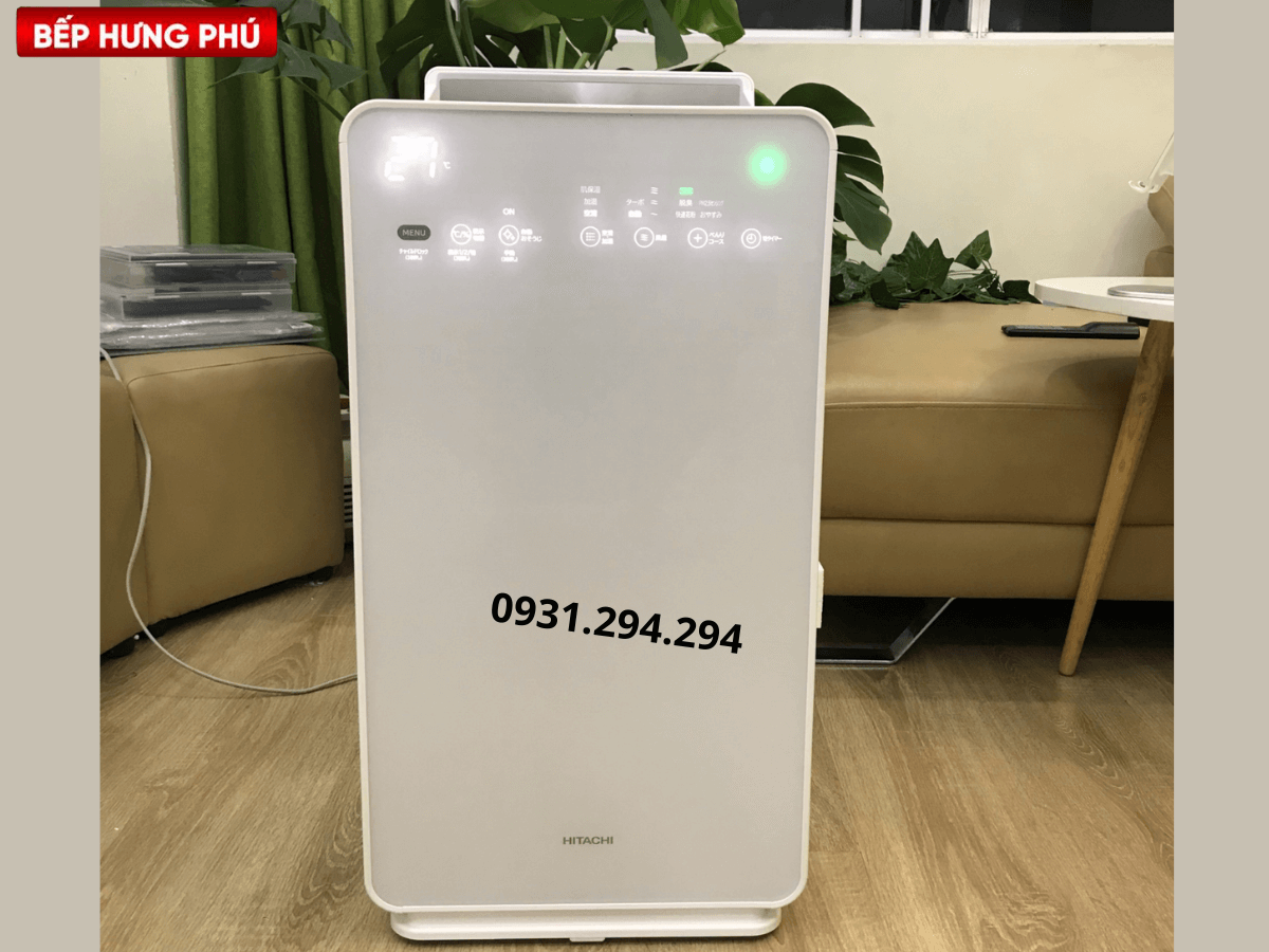 máy lọc không khí và tạo ẩm Hitachi EP-A9000 lắp đặt tại nhà khách hàng