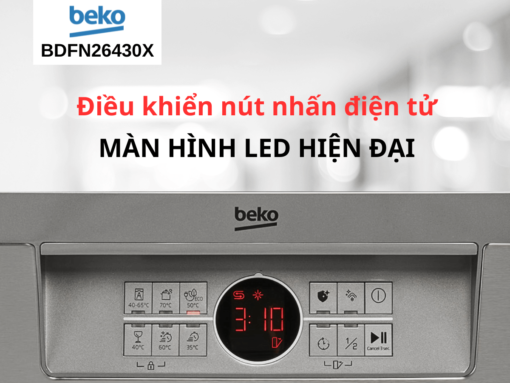 Điều khiển nút nhấn điện tử và màn hình LED hiện đại