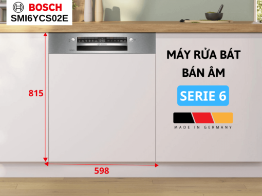 Máy rửa chén Bosch SMI6YCS02E