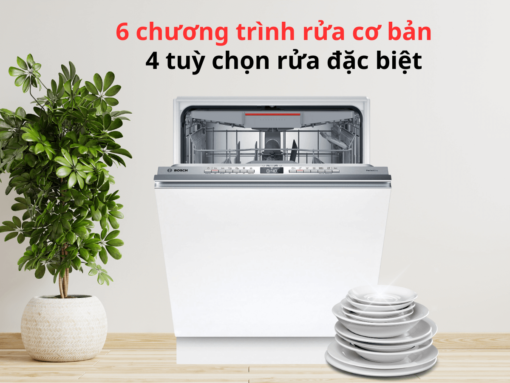 máy rửa chén bosch smv6ycx02e (4) Đa dạng chương trình rửa