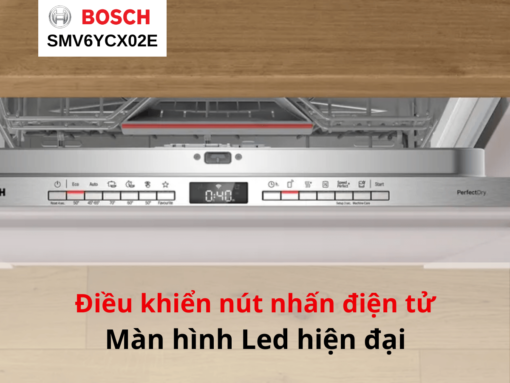 máy rửa chén bosch smv6ycx02e (6) Đa dạng chương trình rửa