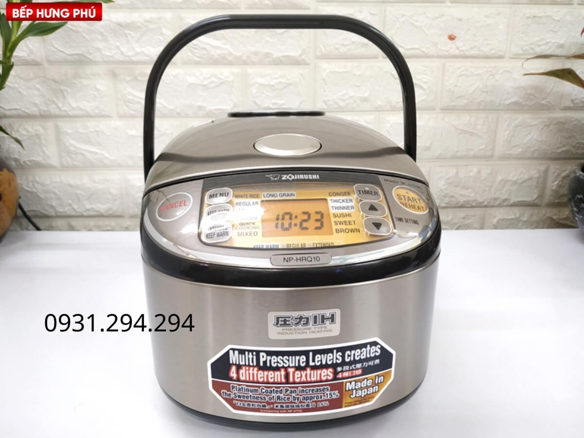 nồi cơm điện cao tần Zojirushi NP-HRQ10-XT