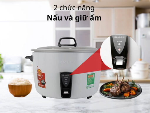 2 chức năng nấu và giữ ấm