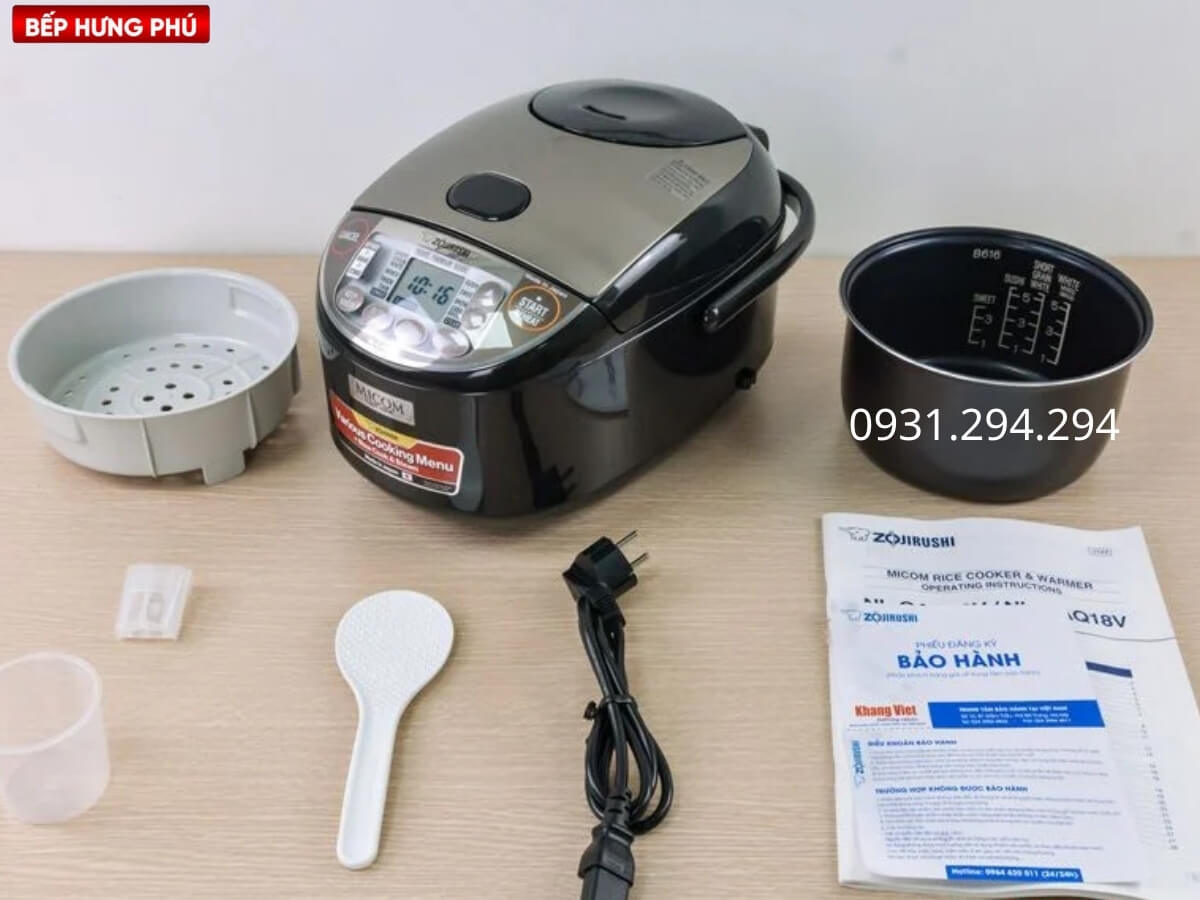 nồi cơm điện tử Zojirushi NL-GAQ10V-BM