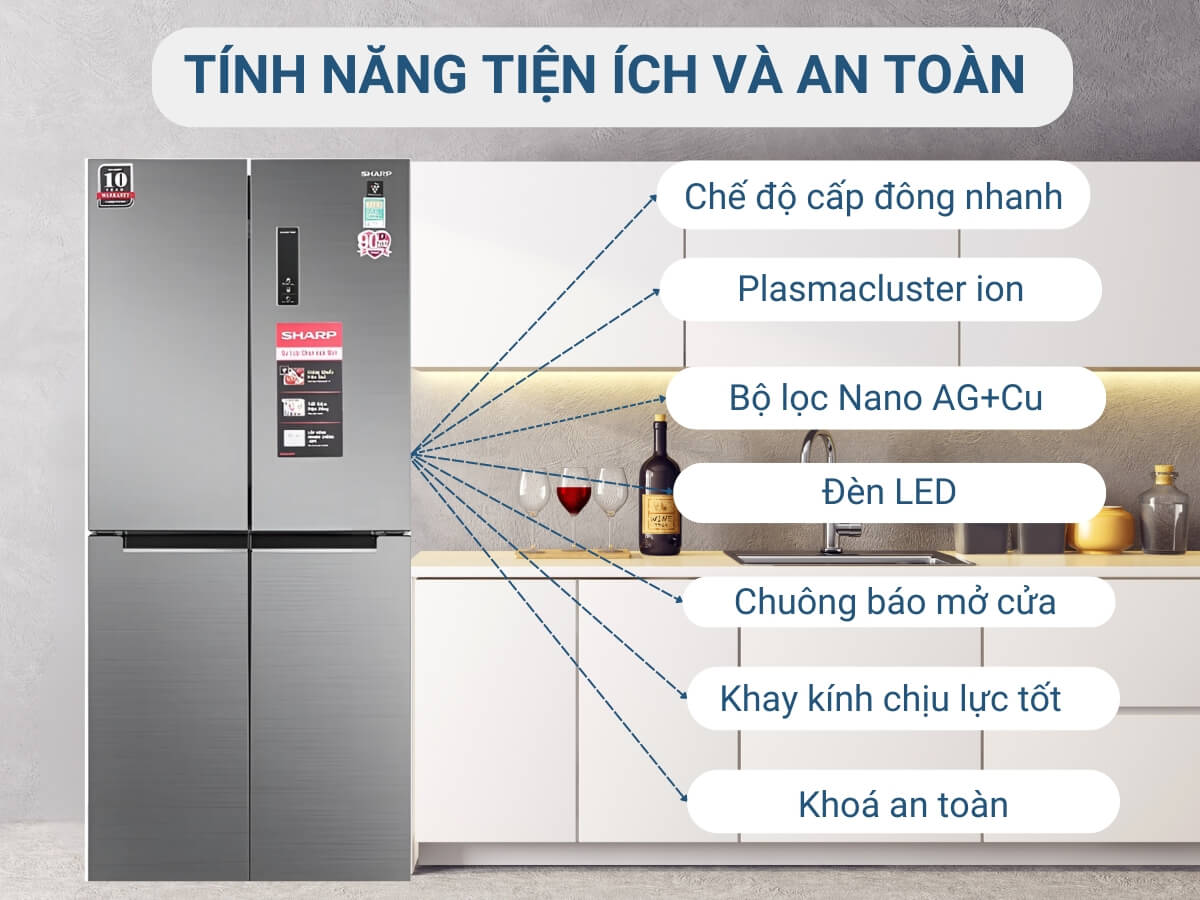 Tính năng tiện ích và an toàn