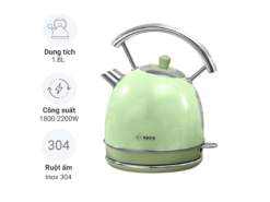 Ấm siêu tốc Arber AST1.8A Green 1,8L