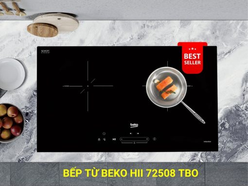 Bếp từ Beko HII 72508 TBO thiết kế lắp âm hiện đại, sang trọng