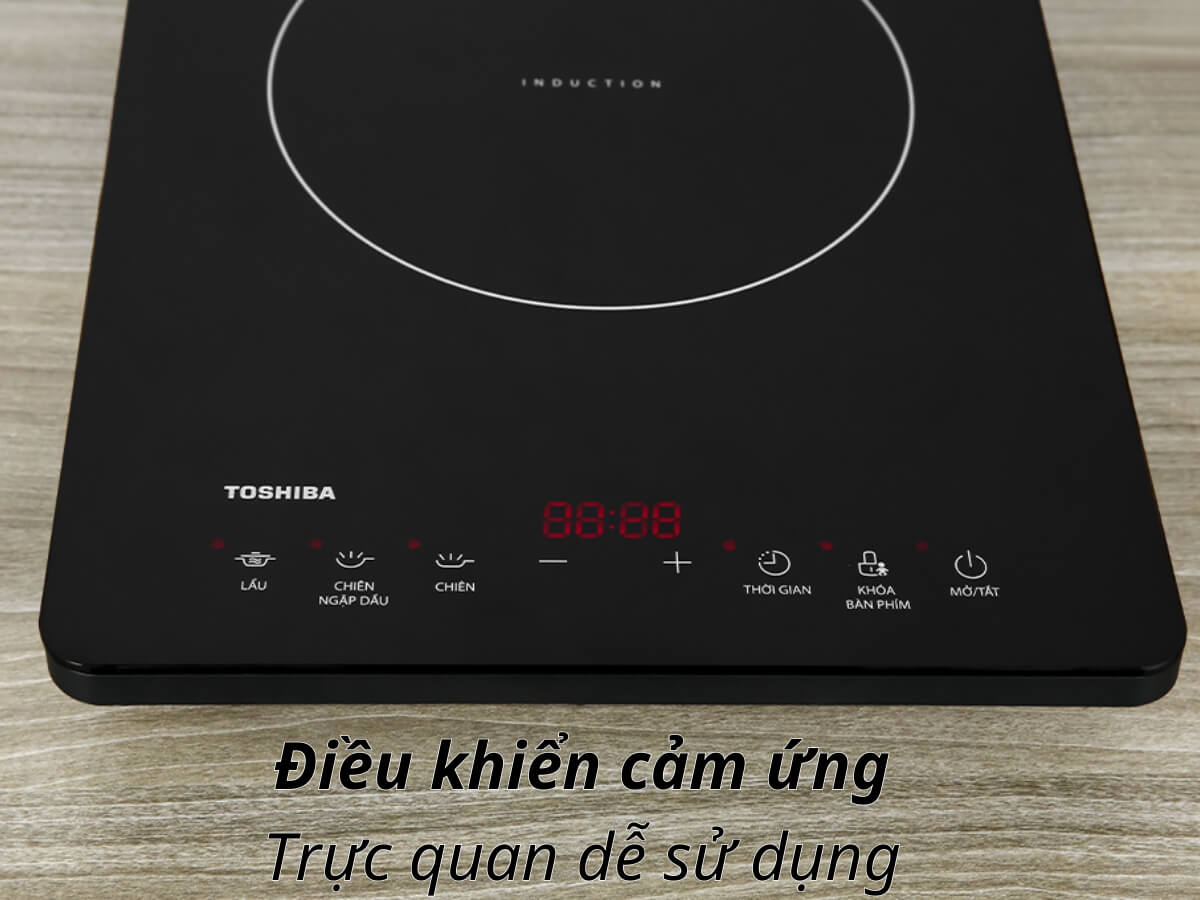 Điều khiển cảm ứng chạm dễ sử dụng