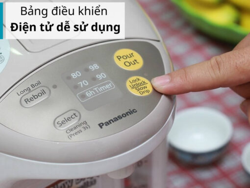 Bảng điều khiển điện tử dễ sử dụng