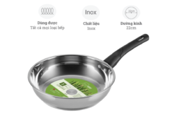 Chảo inox 3 lớp Fivestar 22cm