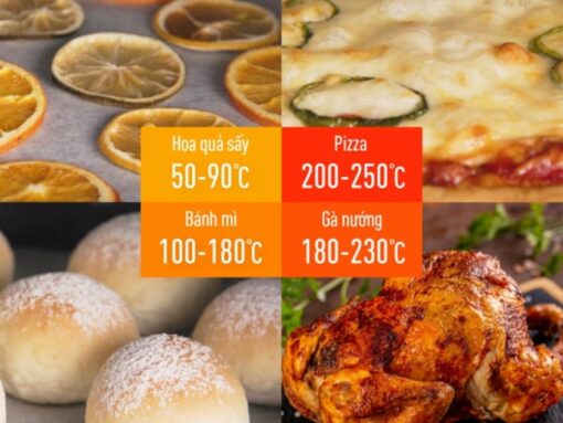 Chế độ nướng nhanh, mạnh mẽ