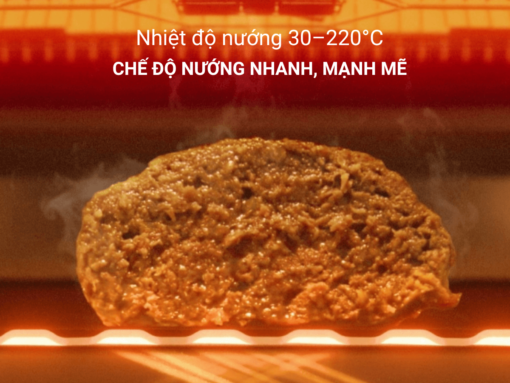 lò vi sóng hấp nướng panasonic nn-ds59nbyue (5) Chế độ nướng nhanh, mạnh mẽ