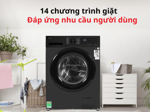 Đa dạng chương trình giặt đáp ứng mọi nhu cầu