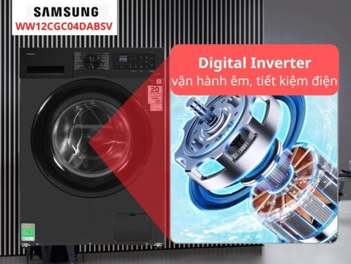 Động cơ truyền động gián tiếp và công nghệ Digital Inverter tiết kiệm điện