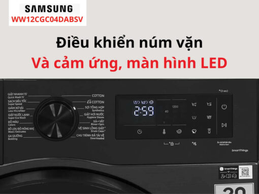 Điều khiển núm vặn và cảm ứng, màn hình LED